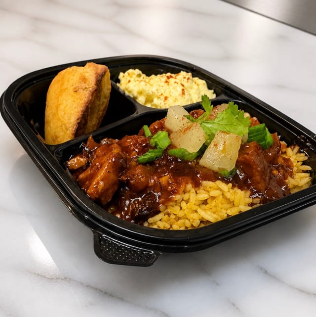 Pineapple Jerk Chicken.
