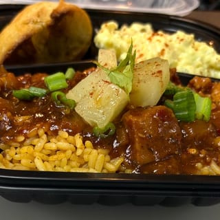 Pineapple Jerk Chicken Dinner 